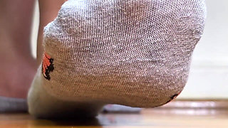 Grey Socks Slowly Stripped