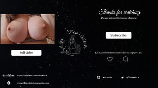French JOI Challenge: Hot Brunette Triss Witch Jerk Off Instructions & Cum Countdown