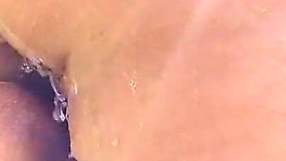 Cooling off at the Nudist Campsite