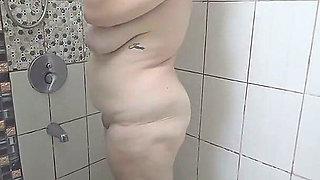 Jade in the Shower