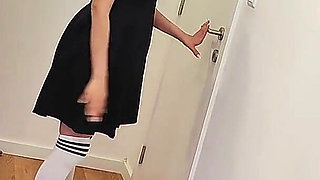 Heavy Make up Transformation CEI Dildo Vibrator Masturbation