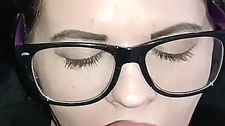 Seductive Chair Sex Lesson with Facial and Squirt