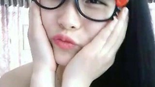 Tiny-Titted Chinese Webcam Girl