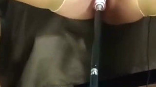 My Fuck Machine Made Me Squirt so Hard so Yummy