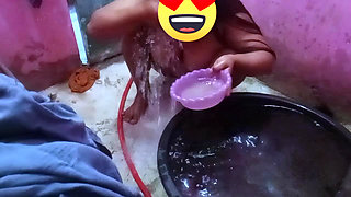 My Stepmom Always Films Herself in the Shower to Show off Her Big Firm