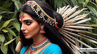 Desi Indian Couple Broke Their Virginity with Chocolate Sauce on the Roof of Their House and Then Had Sex in the Shower