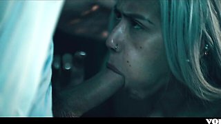 Voluptuous Veronica's blowjob cum in mouth xxx