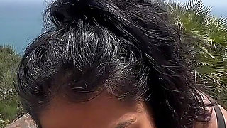 Sex on a Cliff My Husband Cums on My Ass- Yasmina Khan