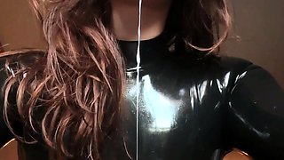 Amateur blondie solo anal masturbation