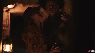 Kimmy Granger's Wild Threesome Passion Explodes in Western Heat