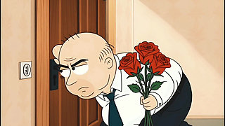 Stranger Fucks a Married Housewife in Front of Her Cuckold Husband