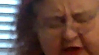 Mature BBW Redhead Nurse Vicki Talks to You as She Makes a Lipstick Applying Video for You!