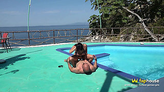 German MILF Fucked Hard on Vacation in Mallorca! - Super Hot Action!!