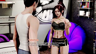 The Inn adventure featuring hot redhead and busty brunette