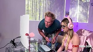 Blonde Teen Aria Becomes Step Uncle Clarke’s Personal Fuck Toy