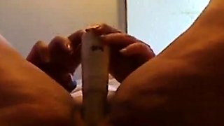 Granny's Solo Dildo Adventure
