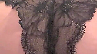 Bedtime Farts in Black Lingerie