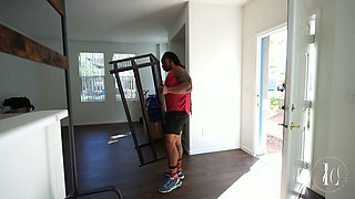 BBW Baby Kaykez Breeding Session with Moving Guy