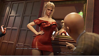 The Spellbook - Gameplay - Roleplay - Secretary Sex with Boss and Client to Seal a Deal