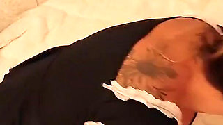 Naughty Maid Accepts to Earn Twice as Much in Exchange for Letting Her Boss Fuck Her Pussy and Ass She Knows How to Please the B
