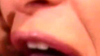 Retro Threesome with Blonde Slut Full Cumshot in Mouth