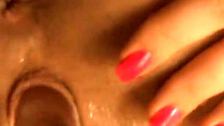 Glass dildo makes these two babes orgasm