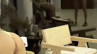 Awesome Pornstar Monika Fox Fucked Dildo in Ass, with Big Prolapse and Sqiurt by the Night Pool