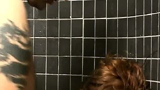 Beautiful Brunette Big Boobs Rides Fake Cock